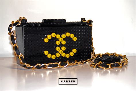 chanel lego purse|chanel lego clutch bag.